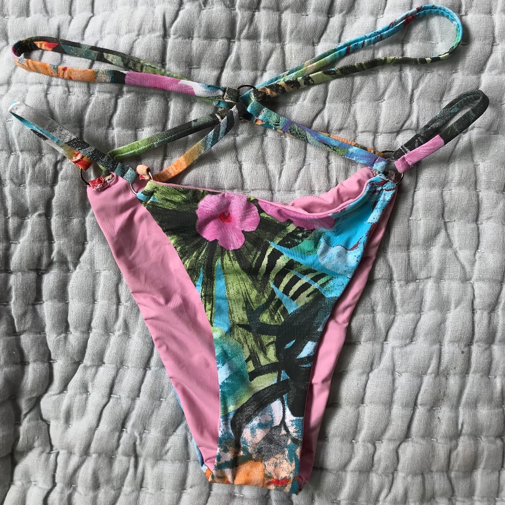 San Lorenzo Bikinis strappy bikini bottom